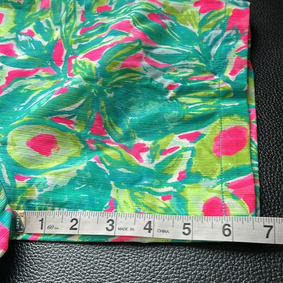 Lilly Pulitzer Beaumont Short Pink Sunset Guac And Roll Boys Sz 10 - Picture 11 of 11